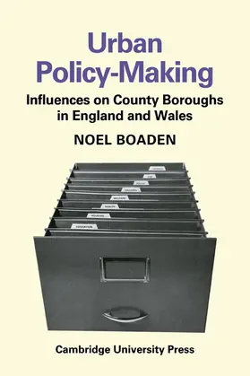 Boaden |  Urban Policy-Making | Buch |  Sack Fachmedien