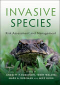 Burgman / Robinson / Walshe |  Invasive Species | Buch |  Sack Fachmedien