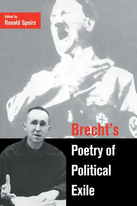 Speirs |  Brecht's Poetry of Political Exile | Buch |  Sack Fachmedien