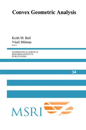 Ball / Milman |  Convex Geometric Analysis | Buch |  Sack Fachmedien
