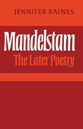 Baines |  Mandelstam | Buch |  Sack Fachmedien