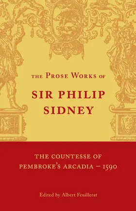 Sidney / Feuillerat |  The Countesse of Pembroke's 'Arcadia' | Buch |  Sack Fachmedien