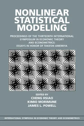 Hsiao / Morimune / Powell |  Nonlinear Statistical Modeling | Buch |  Sack Fachmedien