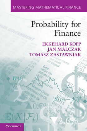 Kopp / Malczak / Zastawniak | Probability for Finance | Buch | 978-0-521-17557-9 | sack.de