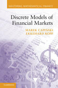 Capi¿ski / Capinski / Kopp |  Discrete Models of Financial Markets | Buch |  Sack Fachmedien