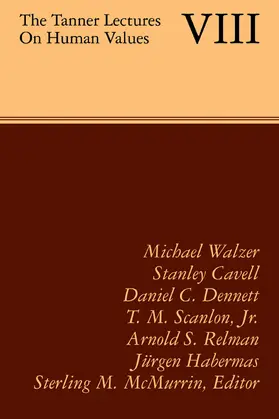 McMurrin |  The Tanner Lectures on Human Values | Buch |  Sack Fachmedien