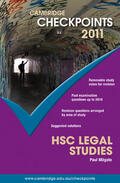 Milgate |  Cambridge Checkpoints HSC Legal Studies 2011 | Buch |  Sack Fachmedien