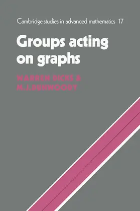 Dicks / Dunwoody |  Groups Acting on Graphs | Buch |  Sack Fachmedien