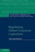 Picciotto |  Regulating Global Corporate Capitalism | Buch |  Sack Fachmedien