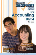 Joyce |  Cambridge Checkpoints VCE Accounting Unit 4 2010 | Buch |  Sack Fachmedien