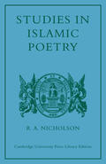 Nicholson |  Studies in Islamic Poetry | Buch |  Sack Fachmedien