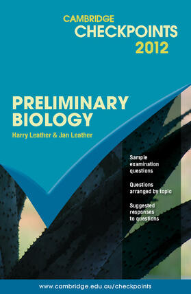 Leather | Cambridge Checkpoints Preliminary Biology | Buch | 978-0-521-18355-0 | sack.de