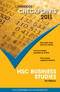 Williams |  Cambridge Checkpoints HSC Business Studies 2011 | Buch |  Sack Fachmedien