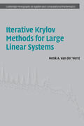 van der Vorst |  Iterative Krylov Methods for Large Linear Systems | Buch |  Sack Fachmedien