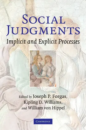 Forgas / Williams / Von Hippel |  Social Judgments | Buch |  Sack Fachmedien