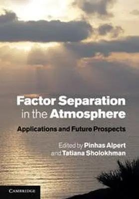 Alpert / Sholokhman |  Factor Separation in the Atmosphere | Buch |  Sack Fachmedien