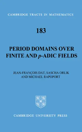 Dat / Orlik / Rapoport |  Period Domains Over Finite and p-Adic Fields | Buch |  Sack Fachmedien