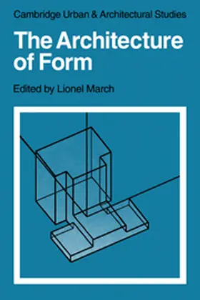 March |  The Architecture of Form | Buch |  Sack Fachmedien
