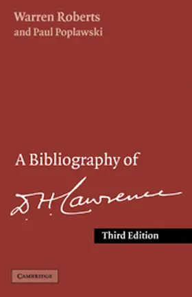 Roberts / Poplawski |  A Bibliography of D. H. Lawrence | Buch |  Sack Fachmedien