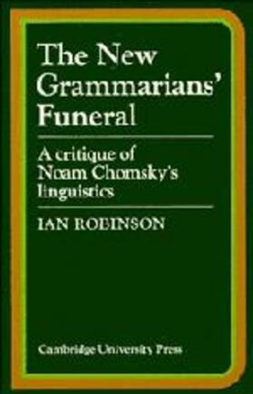 Robinson | The New Grammarians' Funeral | Buch | 978-0-521-20856-7 | sack.de