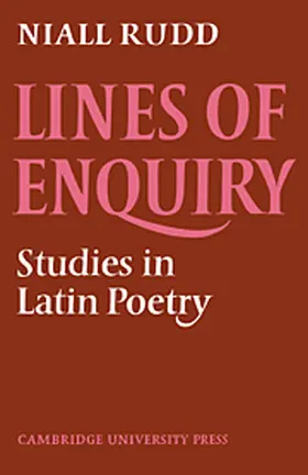 Rudd |  Lines of Enquiry | Buch |  Sack Fachmedien