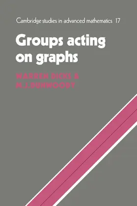 Dicks / Dunwoody / Bollobas |  Groups Acting on Graphs | Buch |  Sack Fachmedien