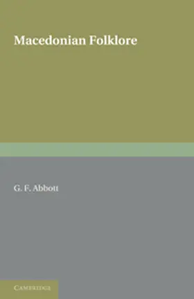 Abbott |  Macedonian Folklore | Buch |  Sack Fachmedien