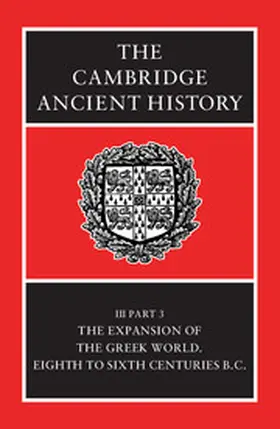 Boardman / Hammond |  The Cambridge Ancient History | Buch |  Sack Fachmedien