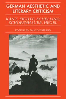 Simpson |  German Aesthetic Literary Criticism | Buch |  Sack Fachmedien