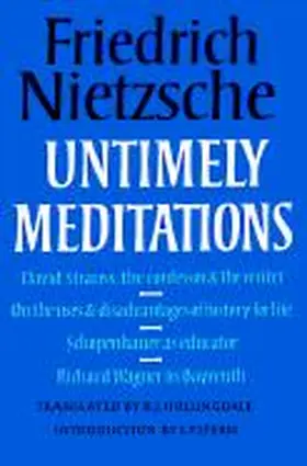 Nietzsche |  Untimely Meditations | Buch |  Sack Fachmedien