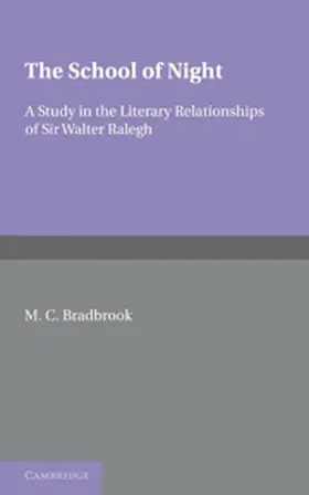 Bradbrook |  The School of Night | Buch |  Sack Fachmedien