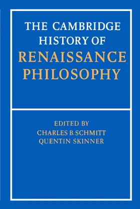 Schmitt / Kessler / Skinner |  Camb Hist of Renaissance Philosophy | Buch |  Sack Fachmedien