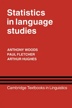 Woods / Fletcher / Hughes |  Statistics in Language Studies | Buch |  Sack Fachmedien