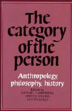 Carrithers / Collins / Lukes |  The Category of the Person | Buch |  Sack Fachmedien