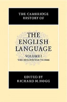 Hogg |  The Cambridge History of the English Language | Buch |  Sack Fachmedien