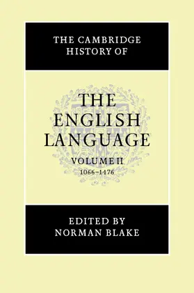 Blake |  The Cambridge History of the English Language | Buch |  Sack Fachmedien