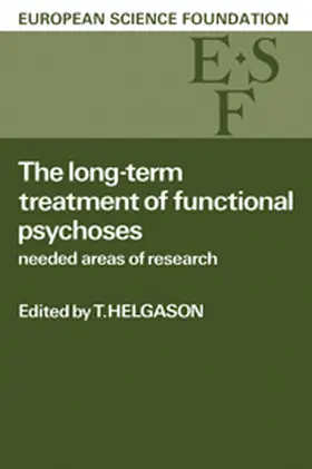 Helgason |  The Long-Term Treatment of Functional Psychoses | Buch |  Sack Fachmedien