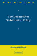 Modigliani |  The Debate Over Stabilization Policy | Buch |  Sack Fachmedien