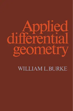 Burke |  Applied Differential Geometry | Buch |  Sack Fachmedien