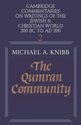 Knibb |  The Qumran Community | Buch |  Sack Fachmedien