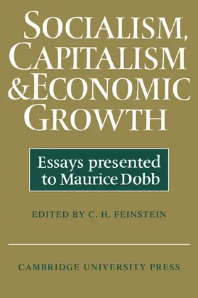 Feinstein |  Socialism, Capitalism and Economic Growth | Buch |  Sack Fachmedien