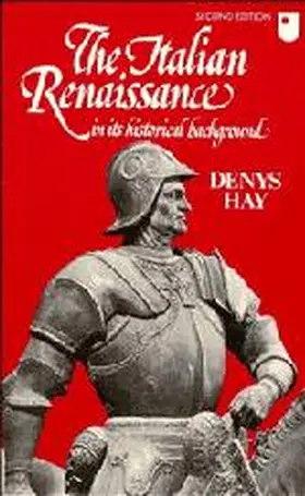 Hay |  The Italian Renaissance in Its Historical Background | Buch |  Sack Fachmedien