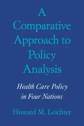 Leichter |  A Comparative Approach to Policy Analysis | Buch |  Sack Fachmedien