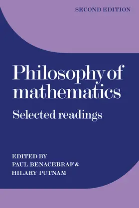 Benacerraf / Putnam |  Philosophy of Mathematics | Buch |  Sack Fachmedien