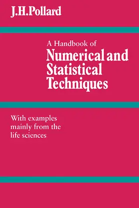Pollard |  A Handbook of Numerical and Statistical Techniques | Buch |  Sack Fachmedien