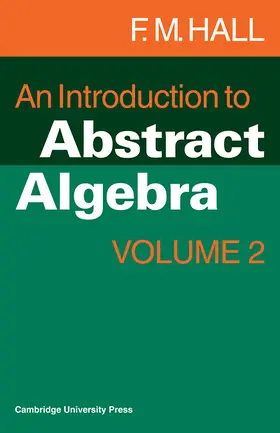 Hall |  An Introduction to Abstract Algebra | Buch |  Sack Fachmedien