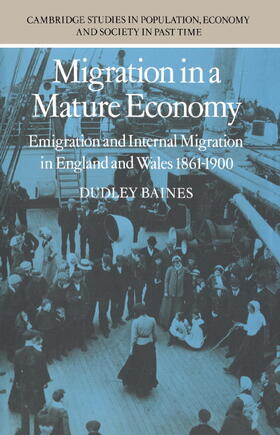 Baines | Migration in a Mature Economy | Buch | 978-0-521-30153-4 | sack.de