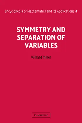 Miller / Rota |  Symmetry and Separation of Variables | Buch |  Sack Fachmedien