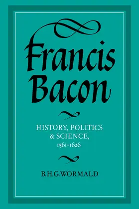 Wormald |  Francis Bacon | Buch |  Sack Fachmedien