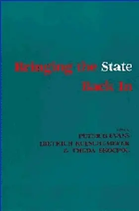 Evans / Rueschemeyer / Skocpol |  Bringing the State Back in | Buch |  Sack Fachmedien
